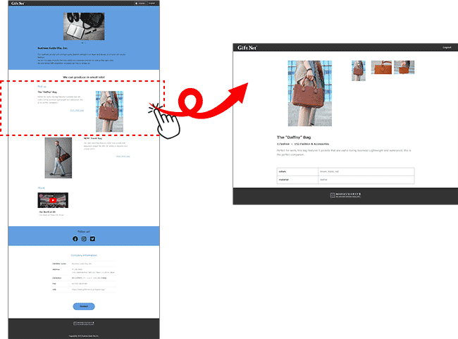 GiftNet® image