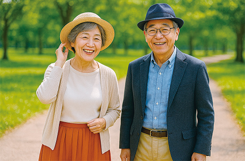 写真:人生100年時代のシニアケアサポートグッズ