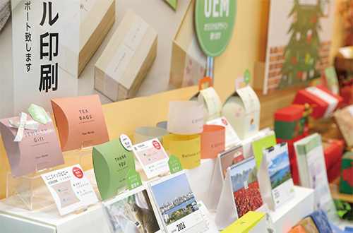 写真：販促サポートエリア