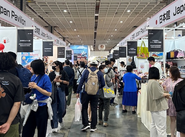 台湾文博会会場の様子